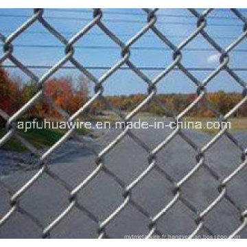 Galvanisé, PVC Coating Chain Link Wire Mesh Fence